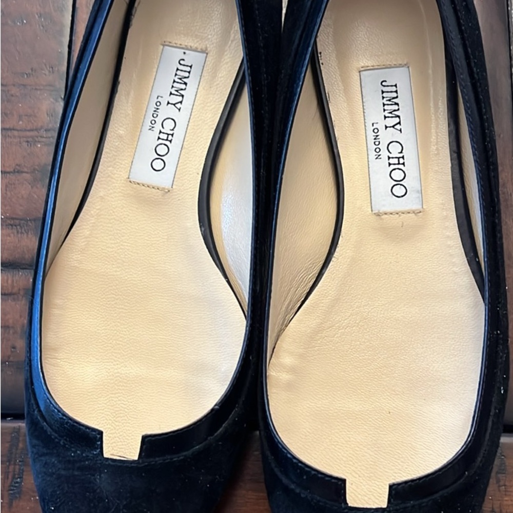 Jimmy Choo Black Women's Flats - Picture 2 of 2